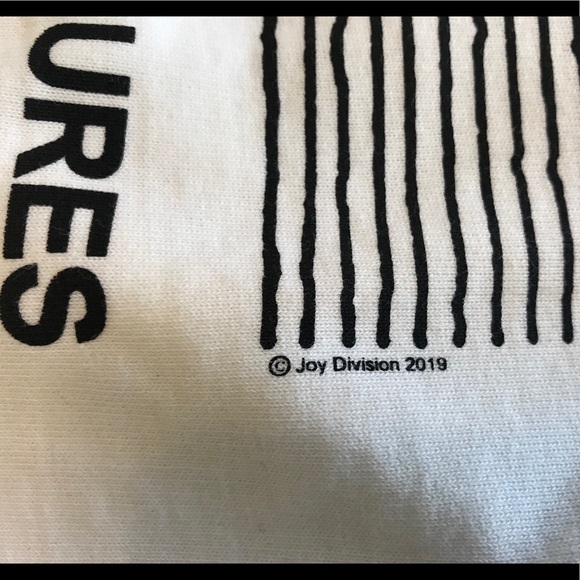 JOY DIVISION UNKNOWN PLEASURES Hoodie NWT MEDIUM - Picture 5 of 8